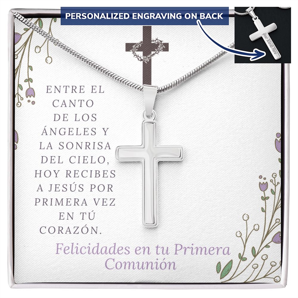 Hoy recibes a Jesus en tu corazon - incluye grabado