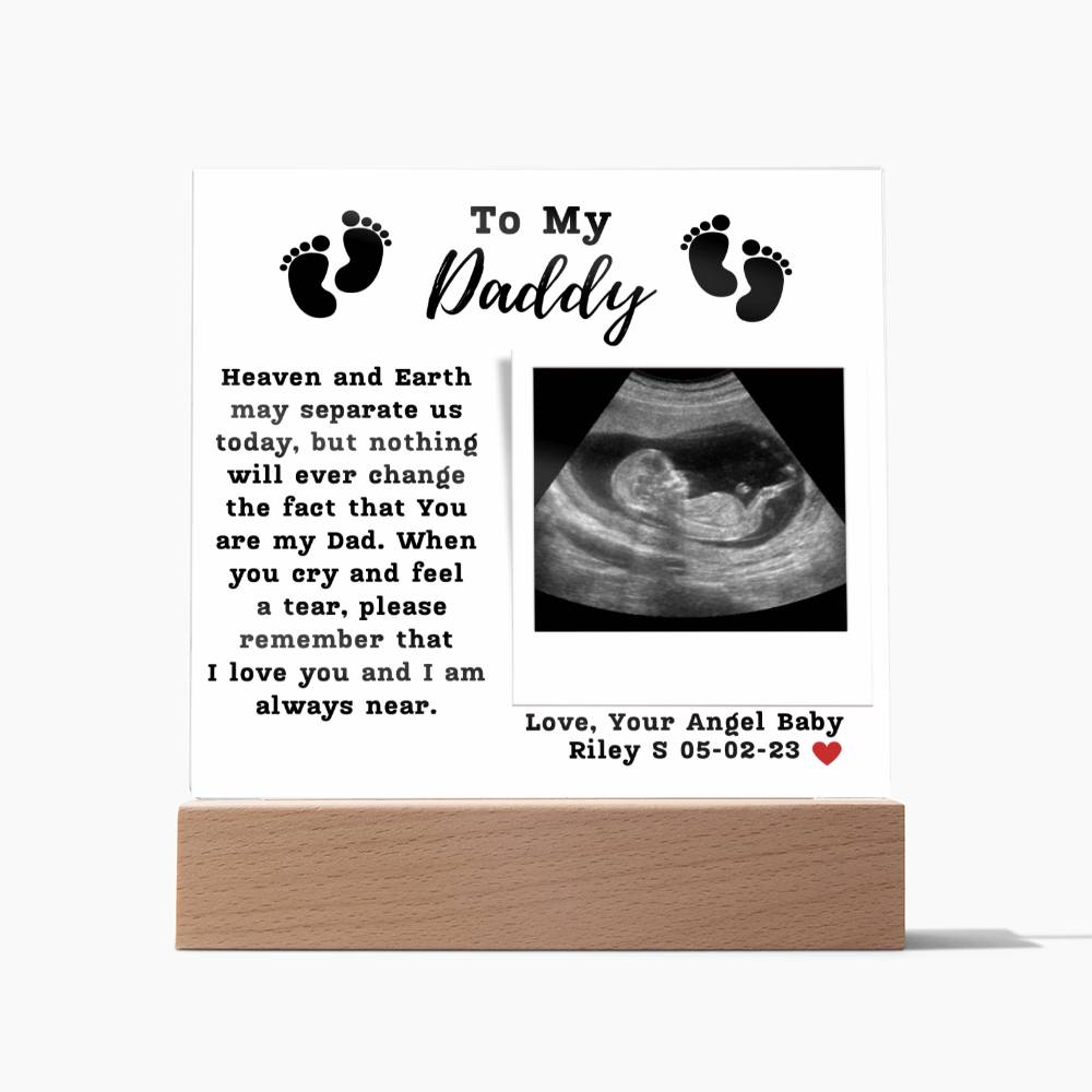 Angel Baby Acrylic Plaque For Customization
