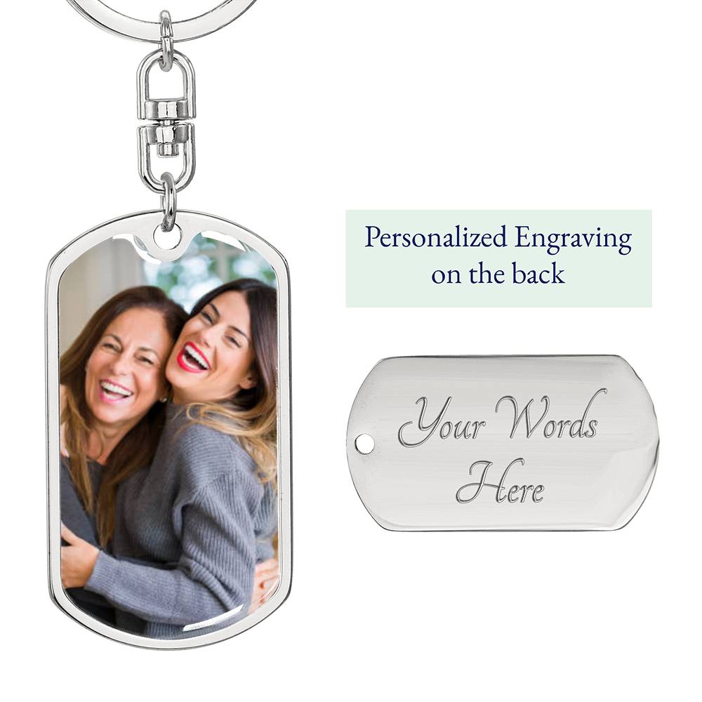 Mother and Daughter keychain