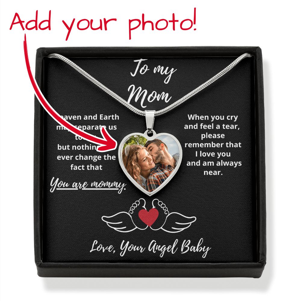 Angel baby - mommy version heart upload
