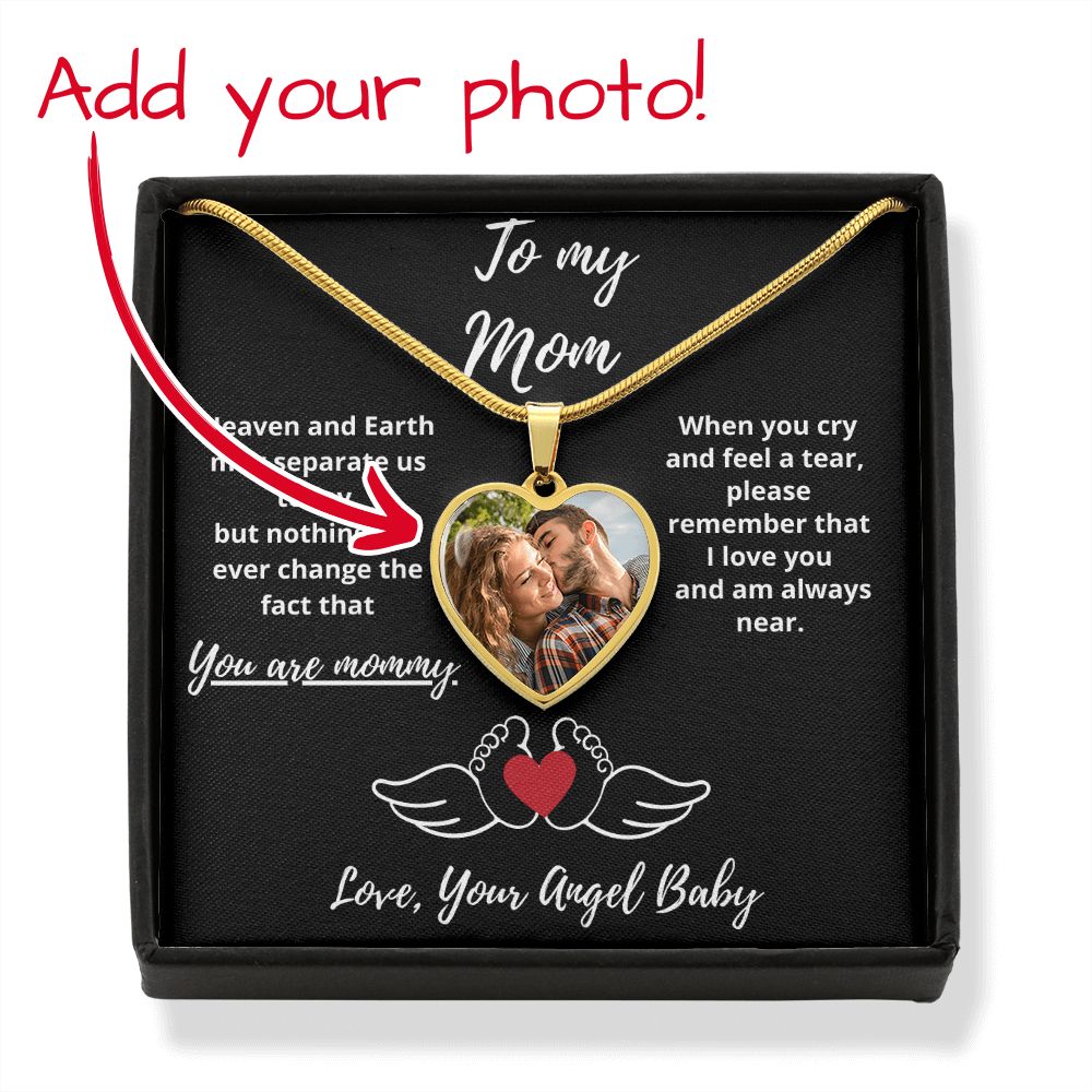 Angel baby - mommy version heart upload