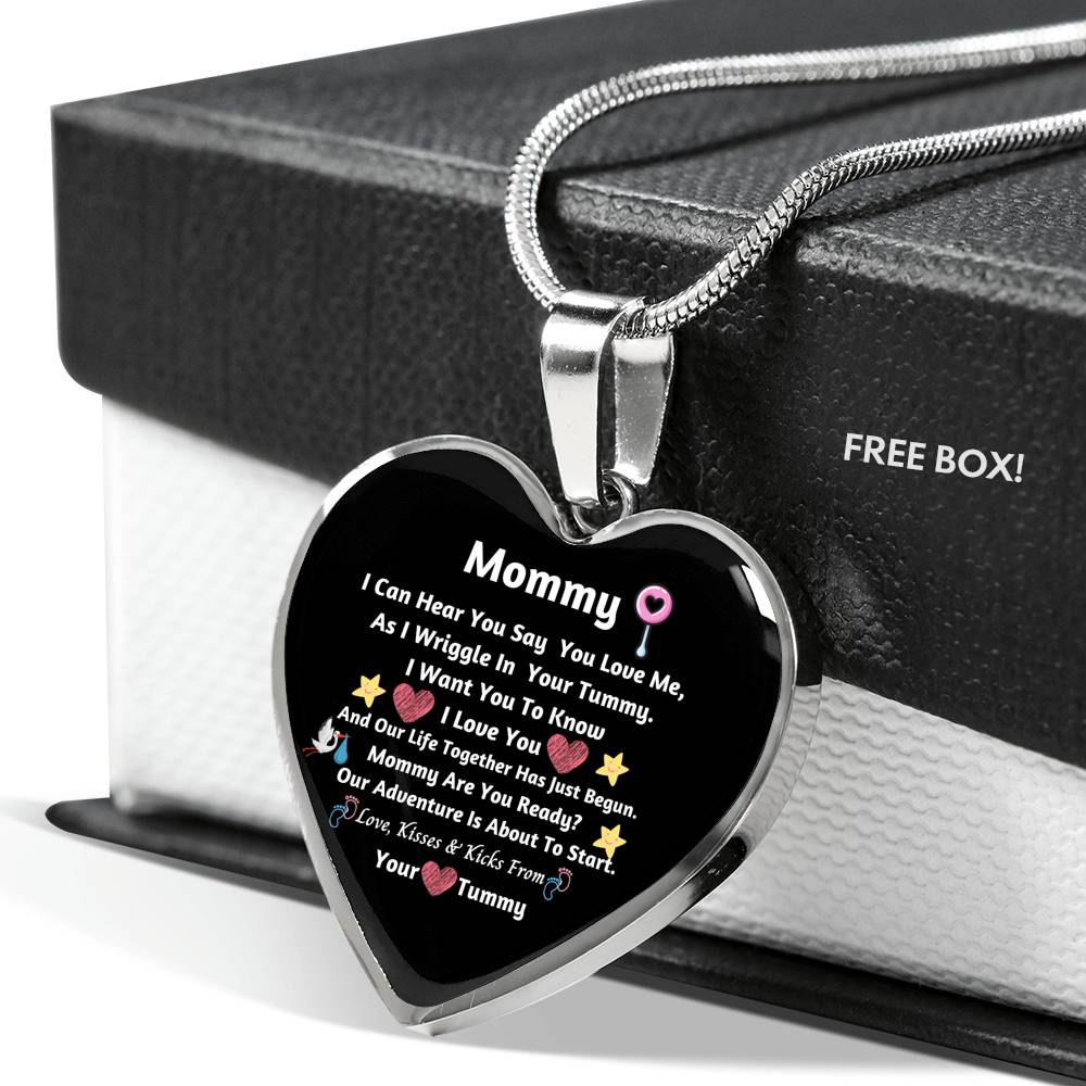 Mommy Heart Pendant- Love From Tummy