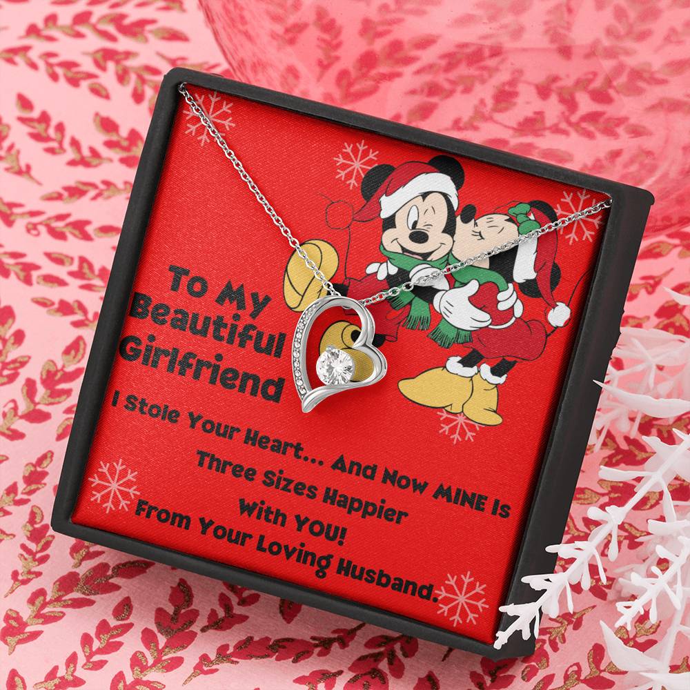 Minnie mouse necklace for Girlfriend