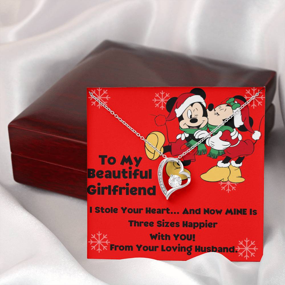 Minnie mouse necklace for Girlfriend