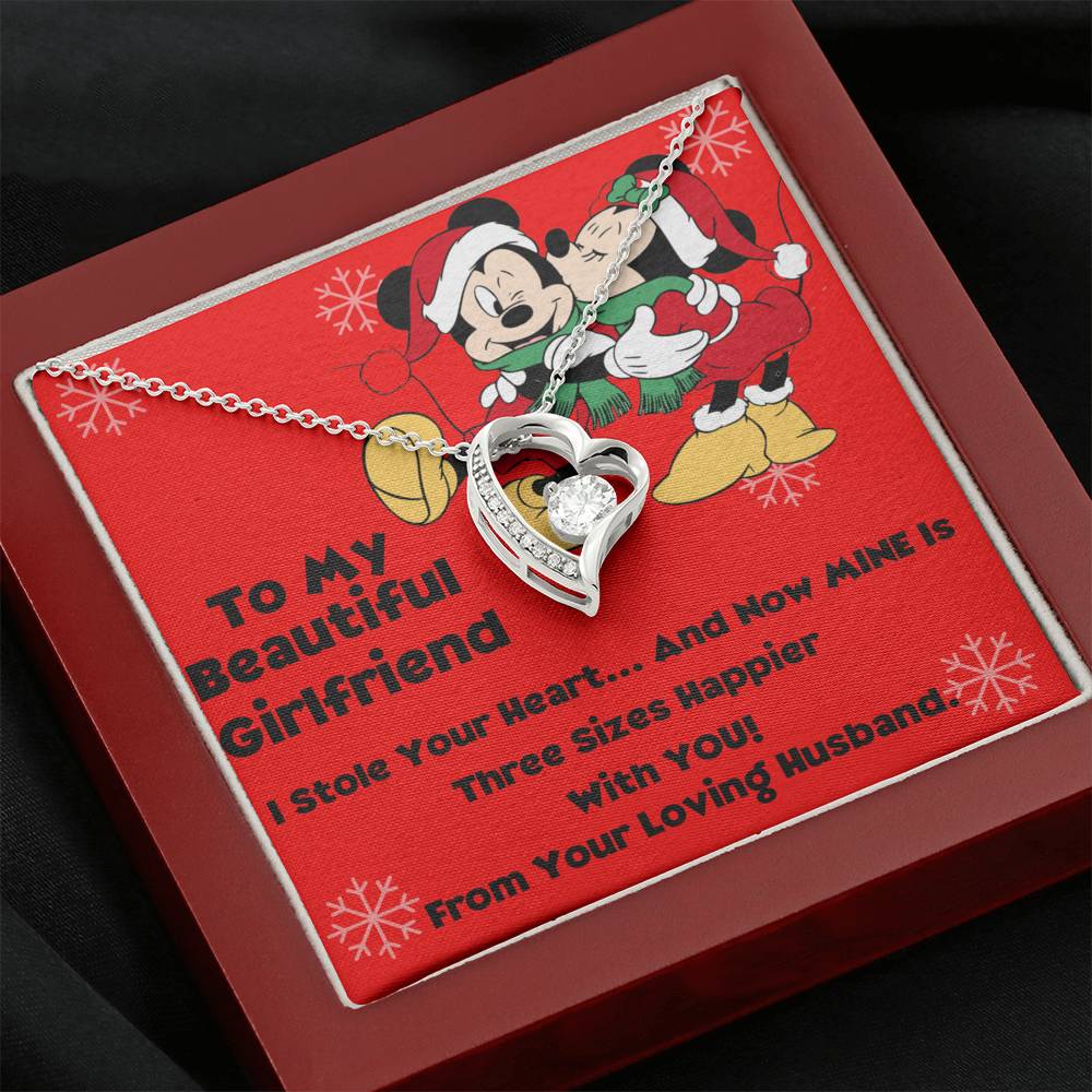 Minnie mouse necklace for Girlfriend