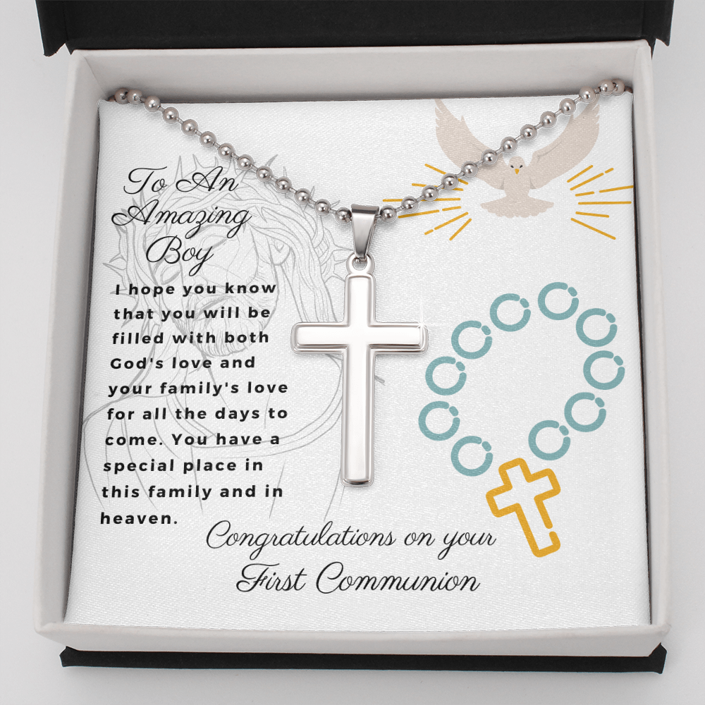 To an amazing boy on his first communion