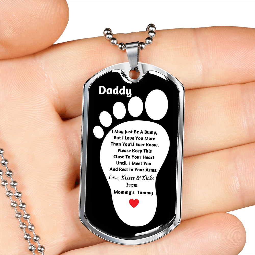 Daddy I may just be a bump