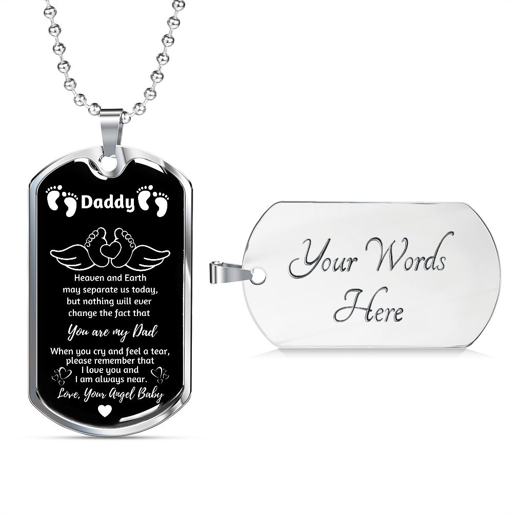 angel baby you will always be my dad