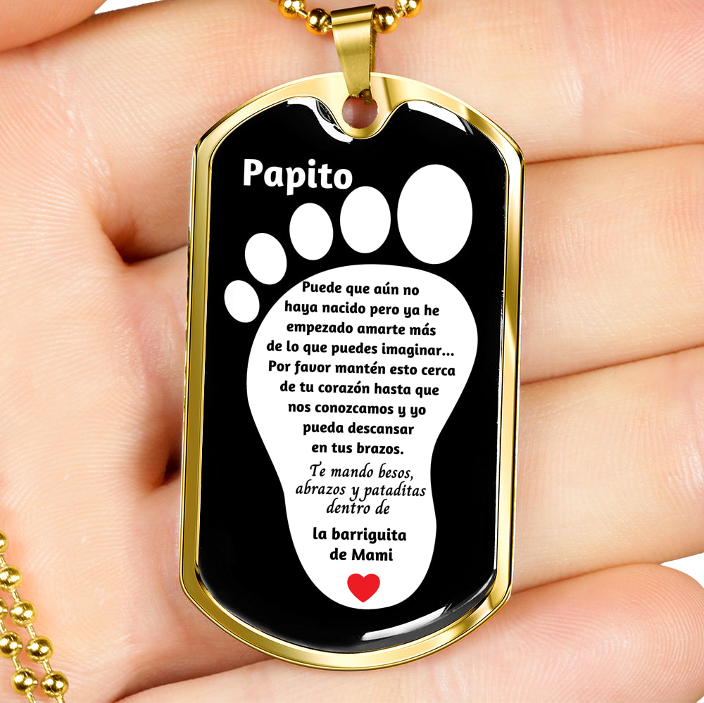 Papito te amo más de lo que te puedo imaginar 1
