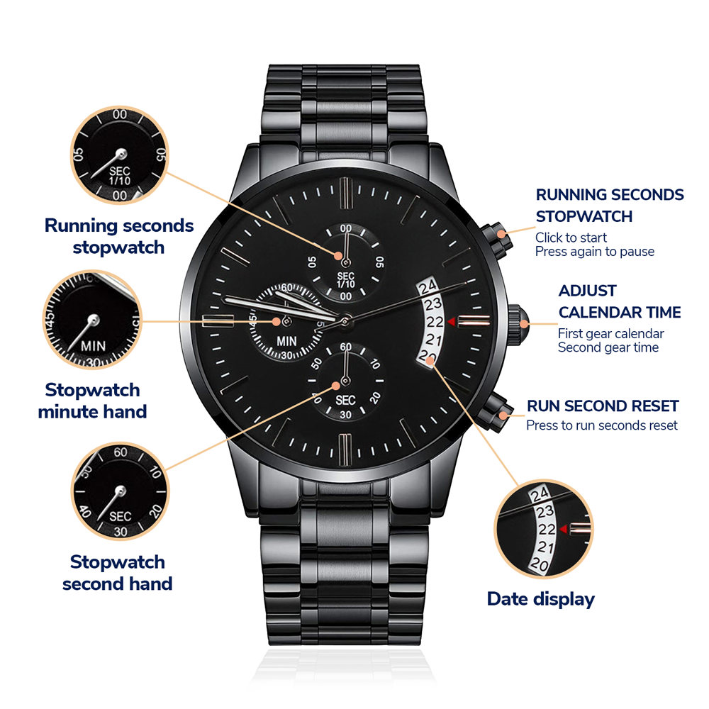 New dad watch from baby bump