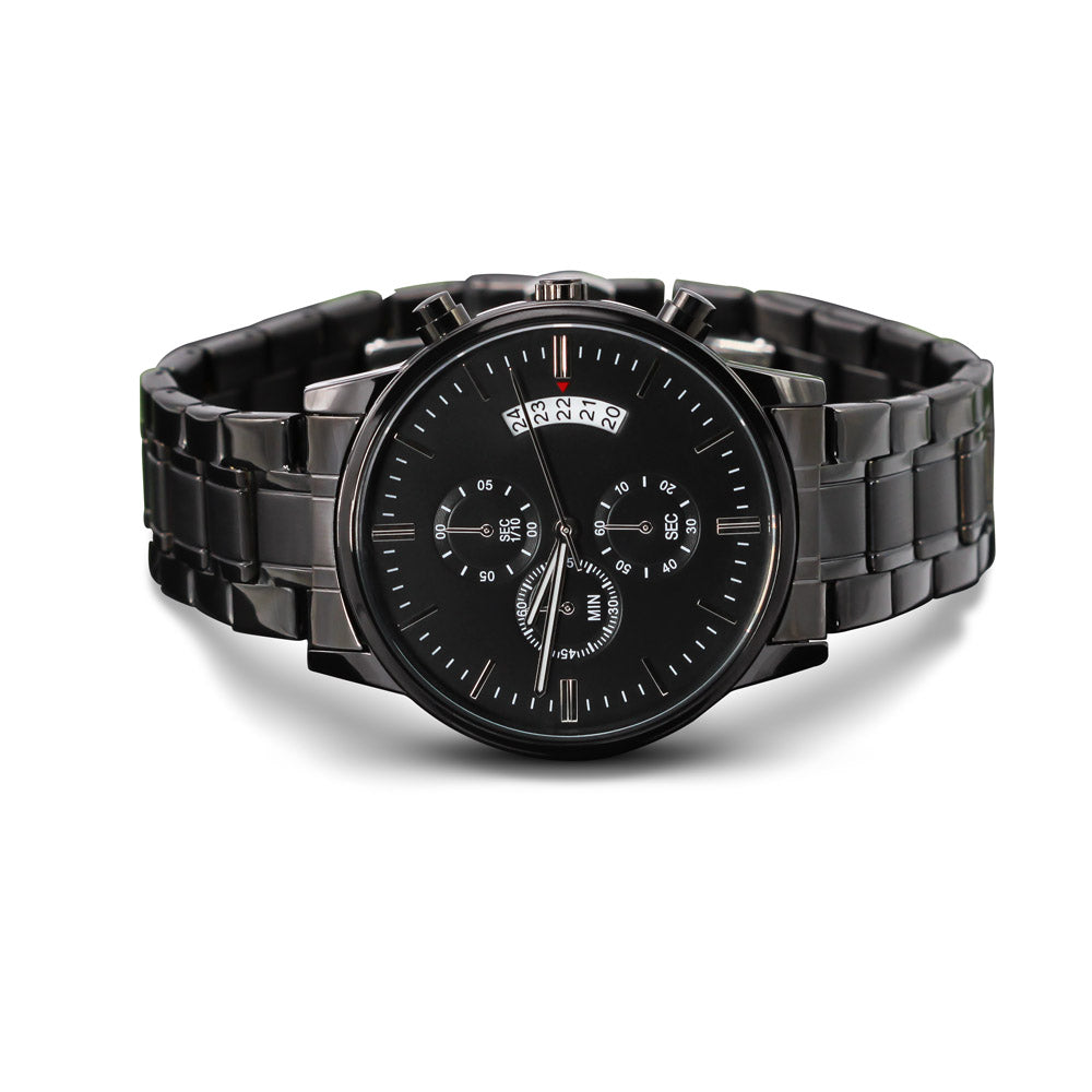 New dad watch from baby bump