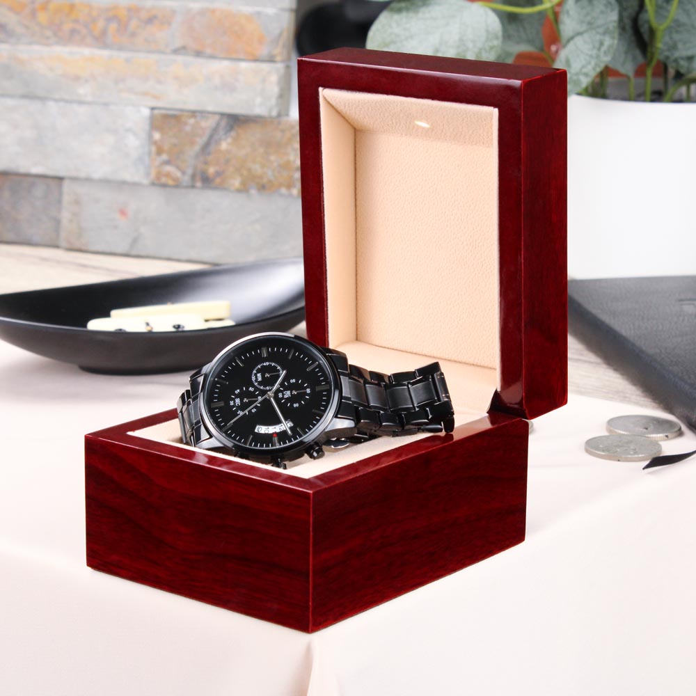 Customizable watch for son-in-law 2