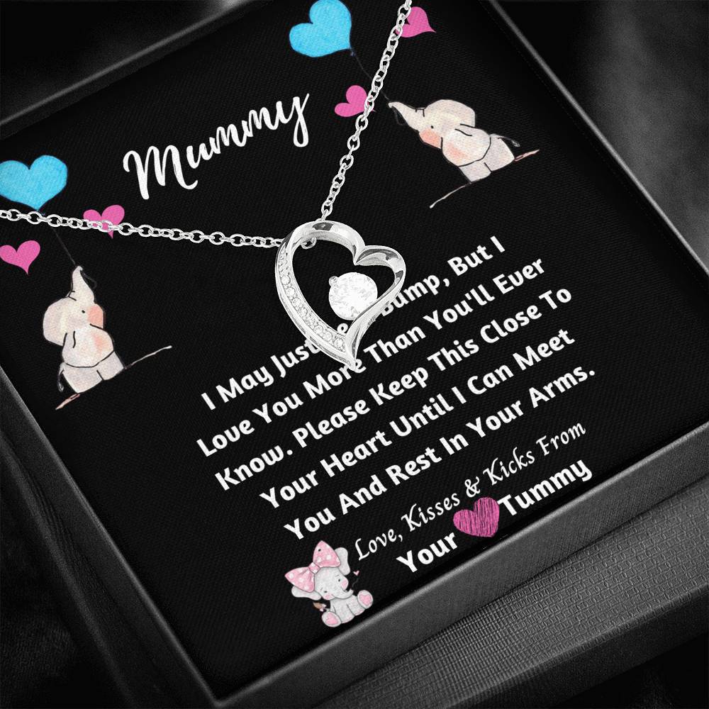 Mummy Heart Necklace- Love From Your Tummy