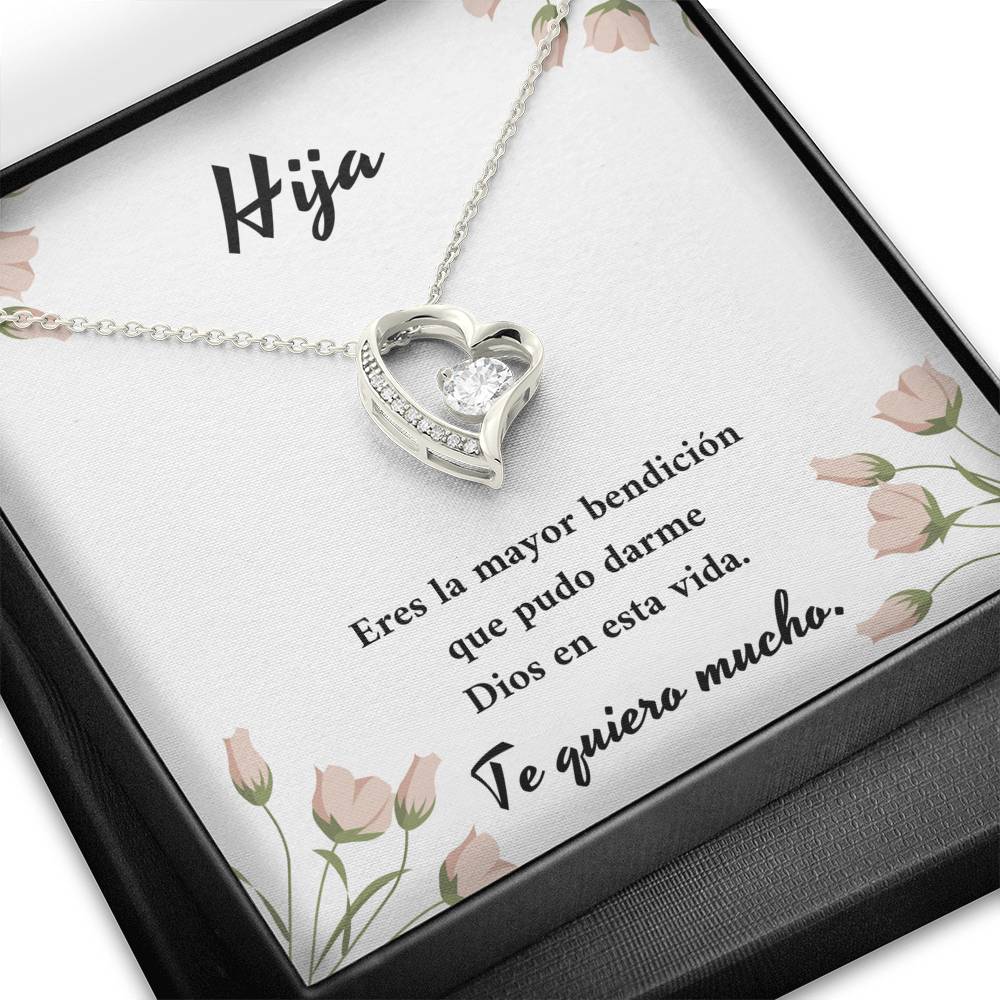 Hija eres mi mayor bendición