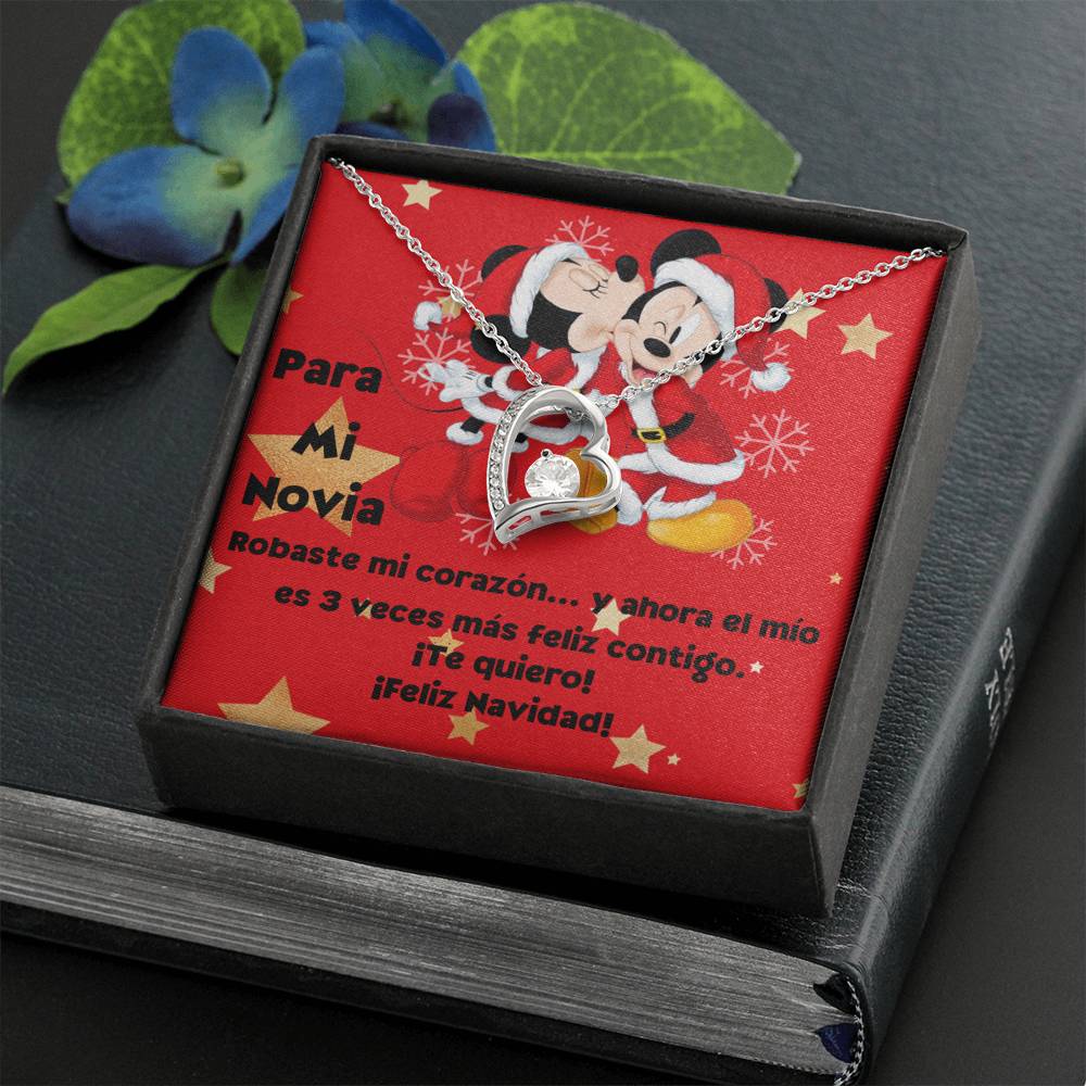 minnie mouse necklace para novia
