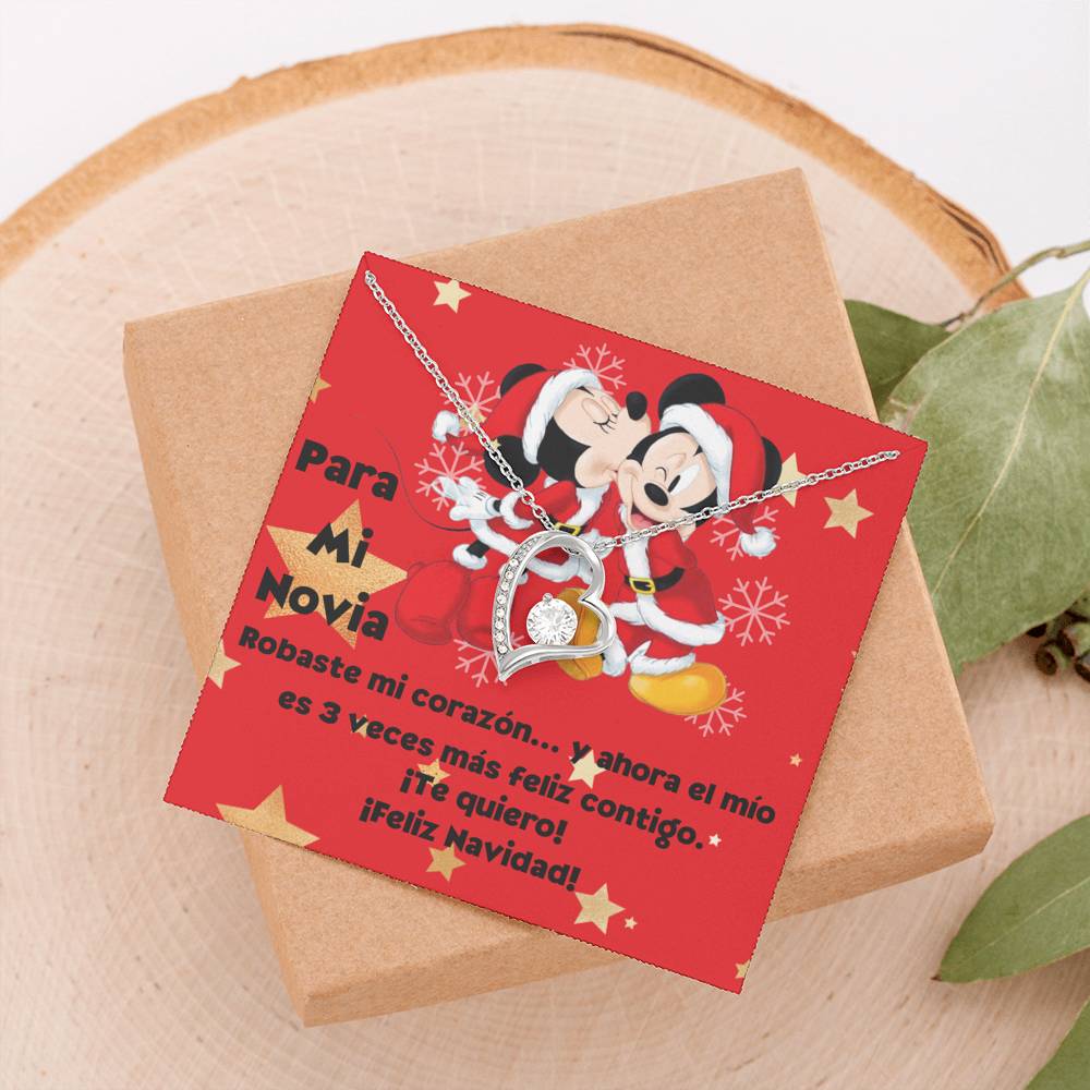 minnie mouse necklace para novia