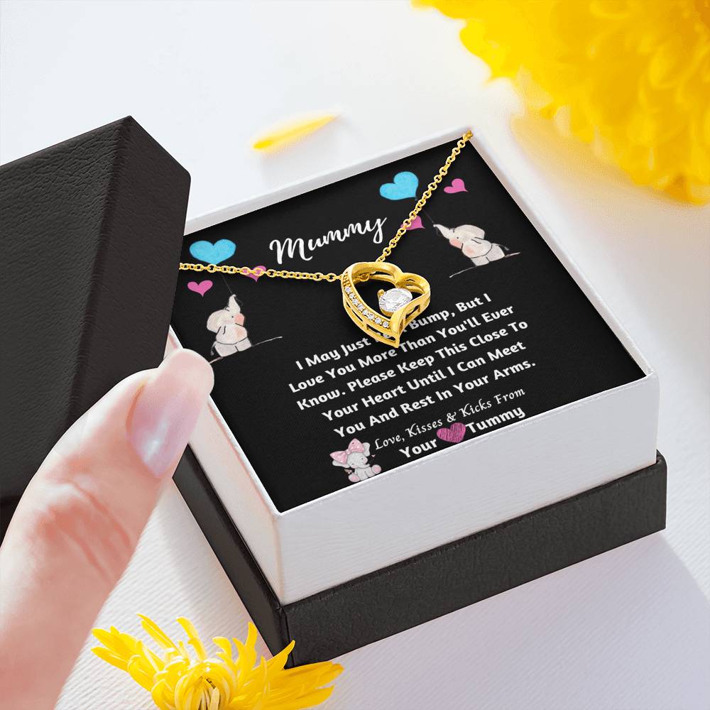Mummy Heart Necklace- Love From Your Tummy