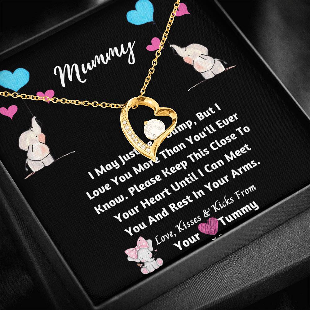 Mummy Heart Necklace- Love From Your Tummy