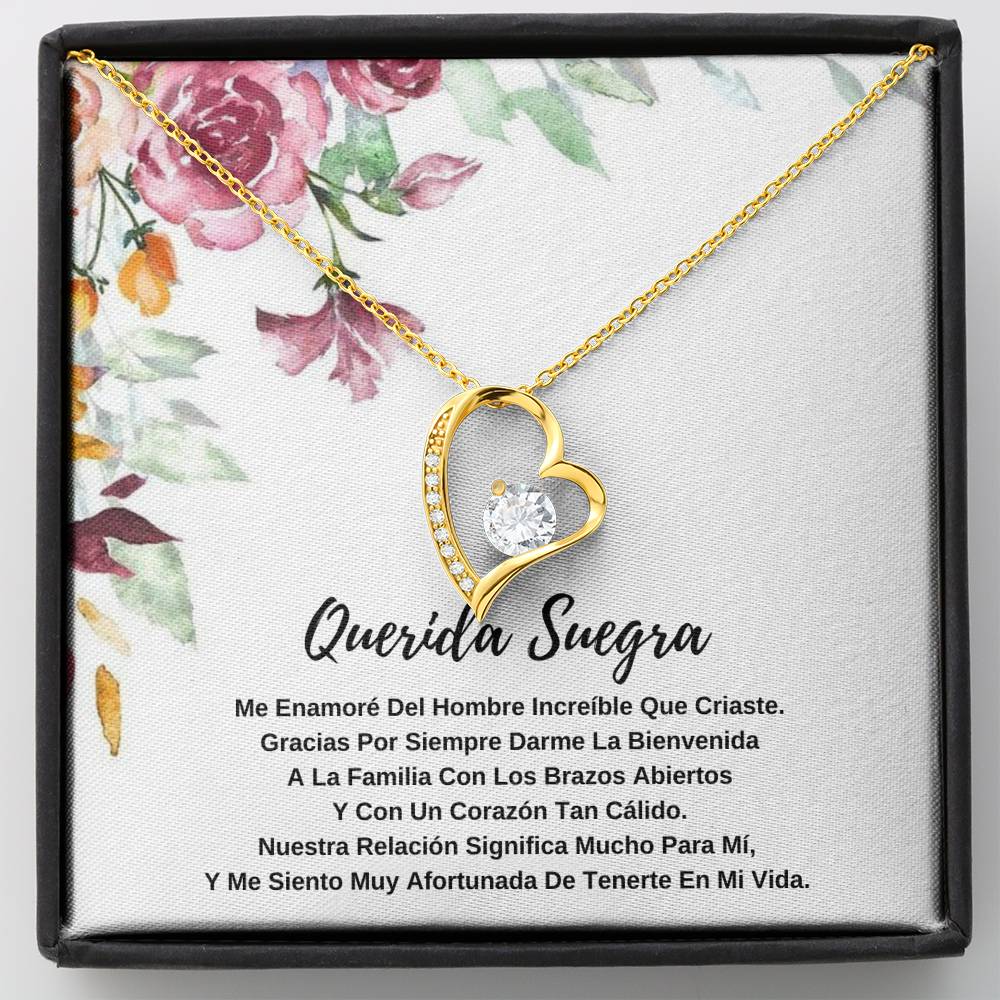 Querida Suegra - Gracias por darme la bienvenida