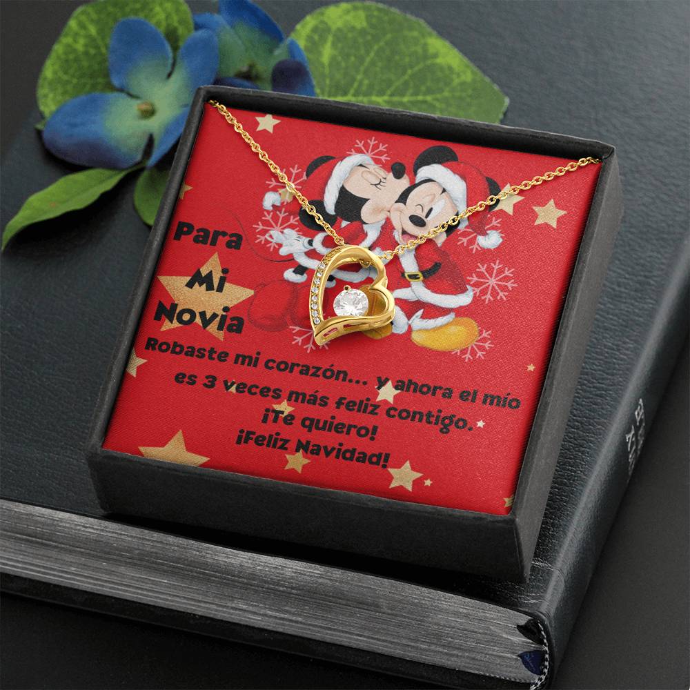 minnie mouse necklace para novia