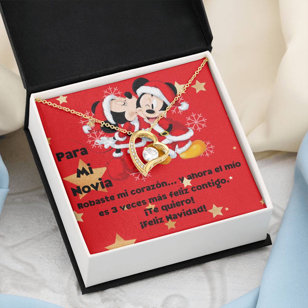 minnie mouse necklace para novia