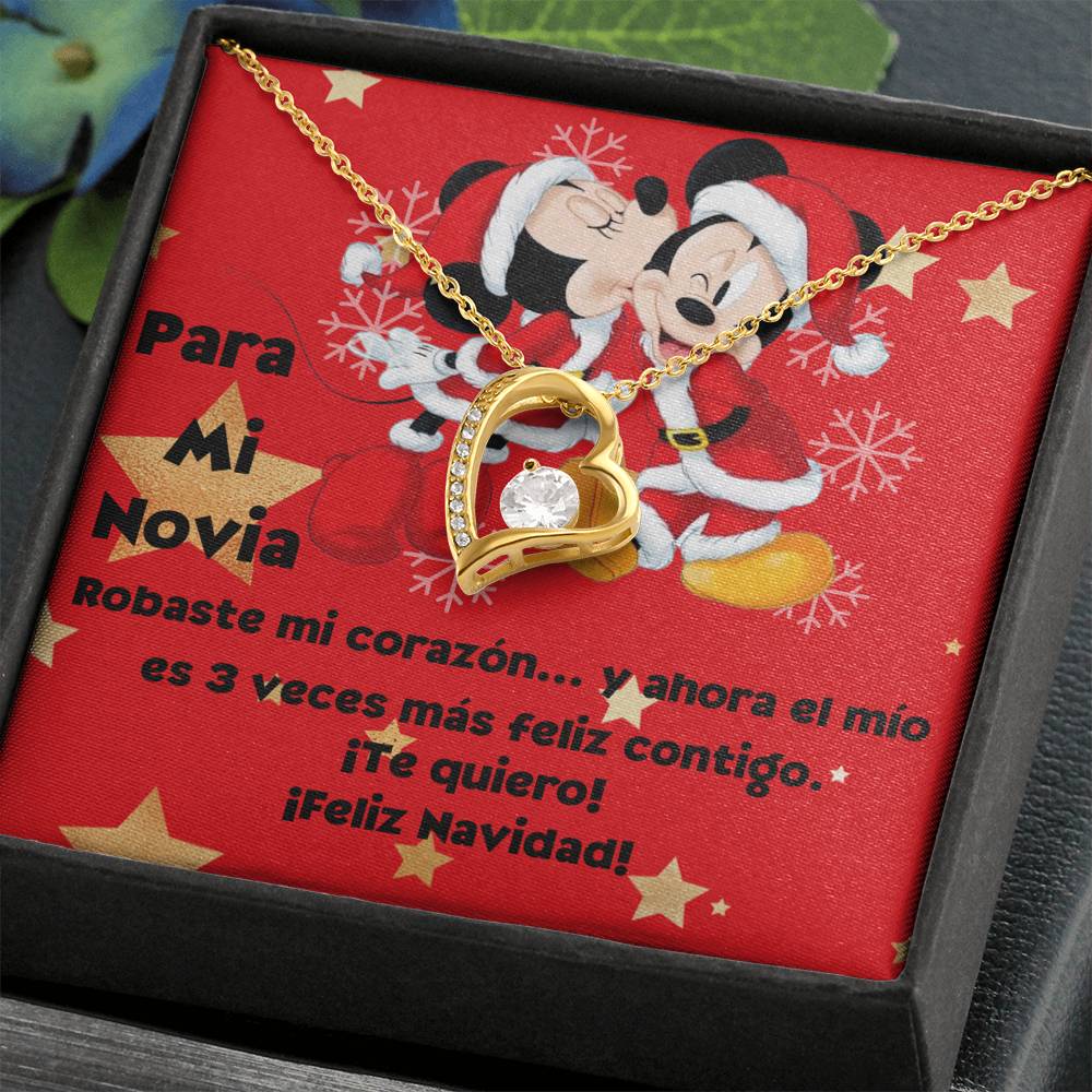 minnie mouse necklace para novia