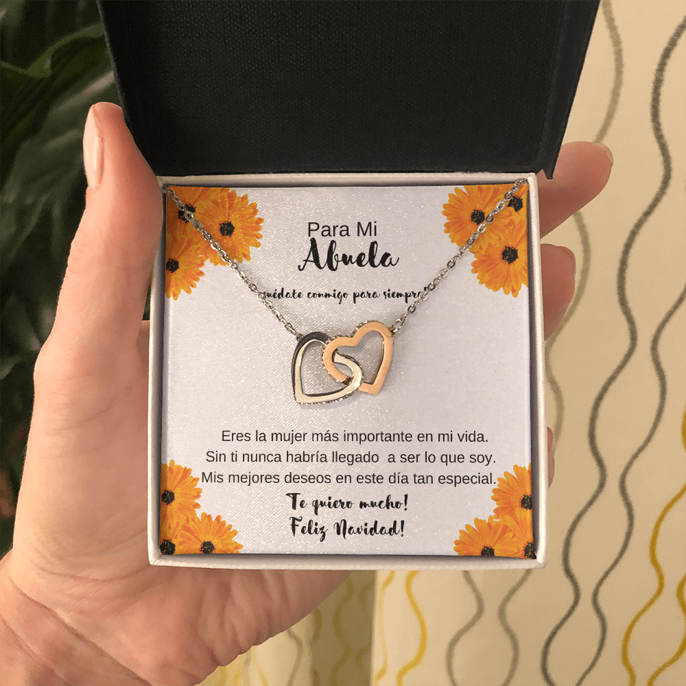 Abuela quédate conmigo para siempre feliz navidad