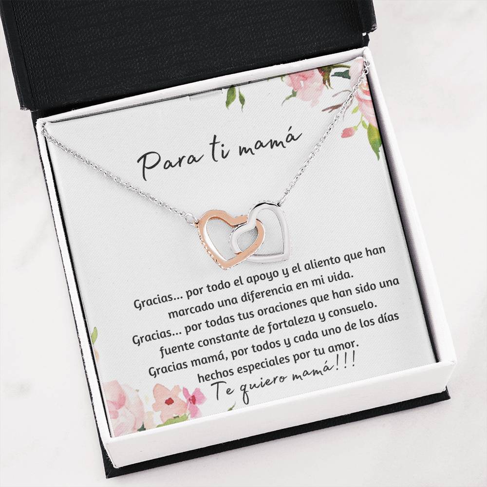 Para ti Mamá gracias por tu apoyo y aliento