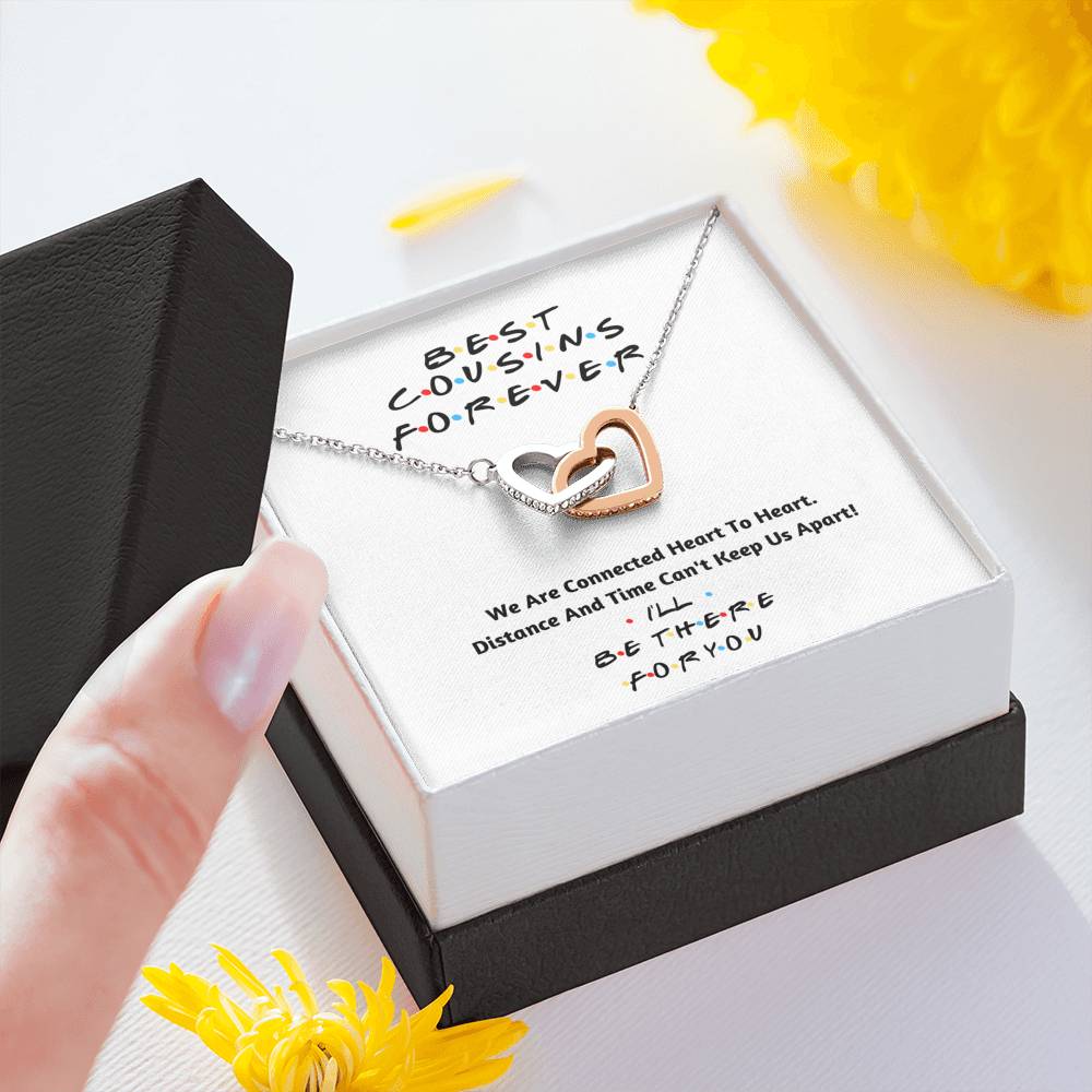 Best Cousins Forver Heart Necklace 1