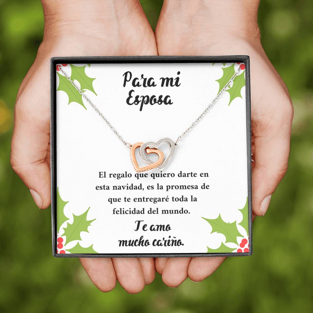 Para mi Esposa te entregaré toda la felicidad del mundo