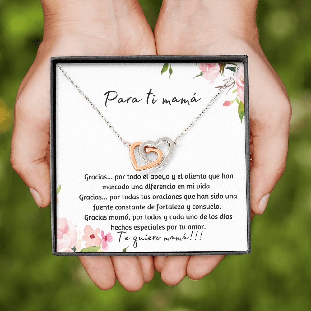Para ti Mamá gracias por tu apoyo y aliento