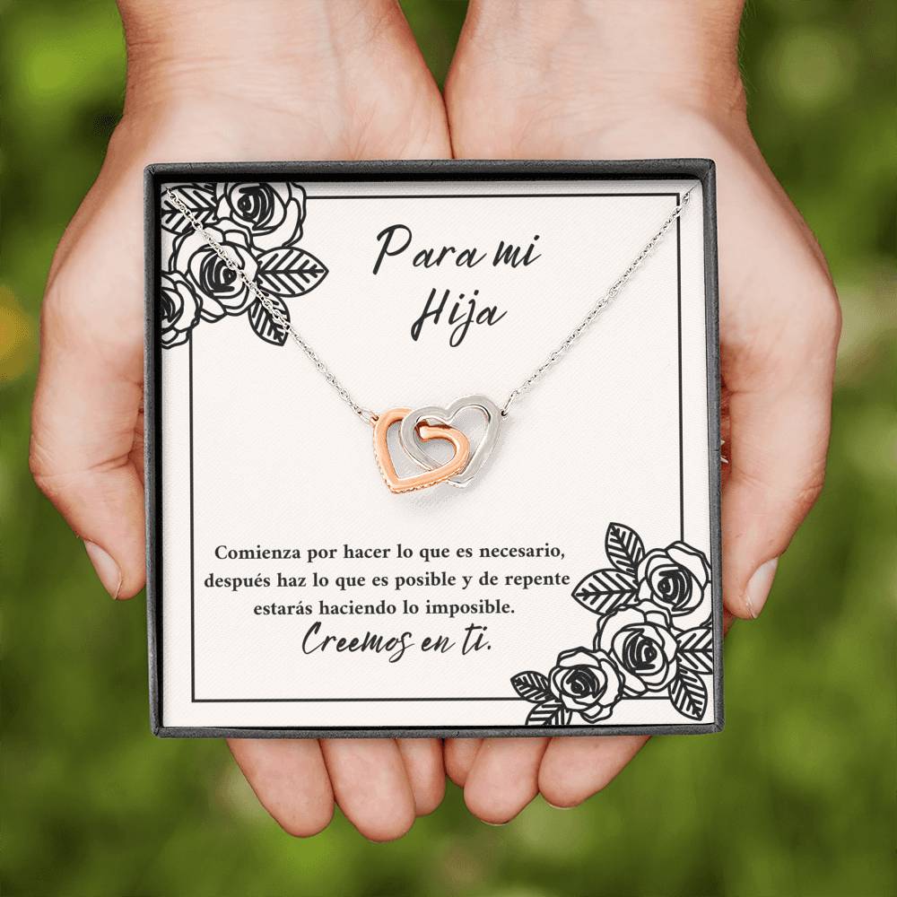 Para mi hija - creemos en ti