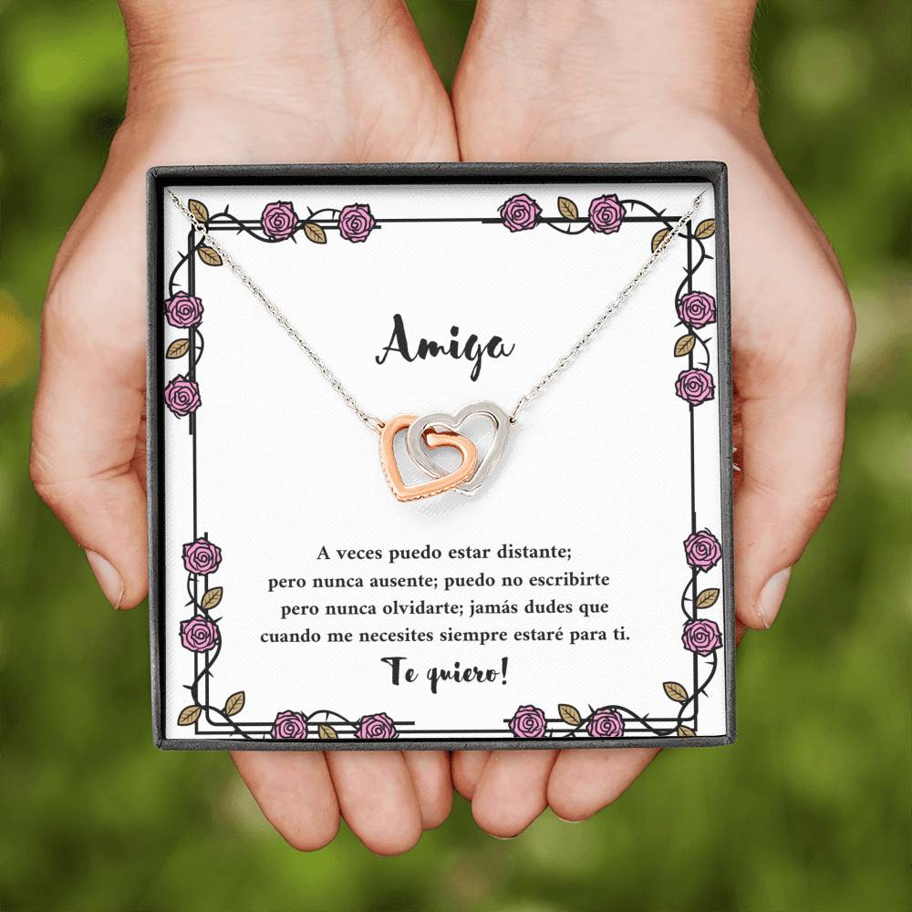 Amiga siempre estaré para ti
