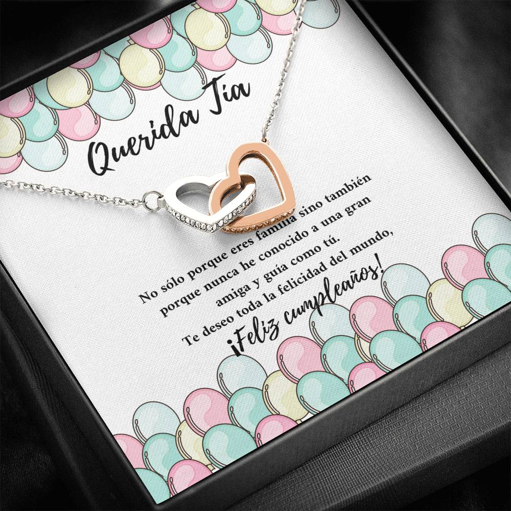 Querida tía eres una gran amiga