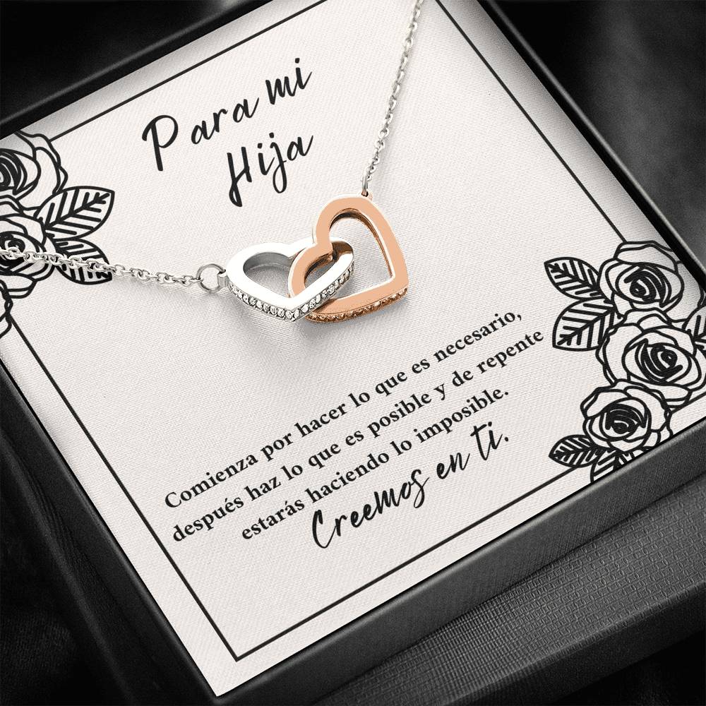 Para mi hija - creemos en ti