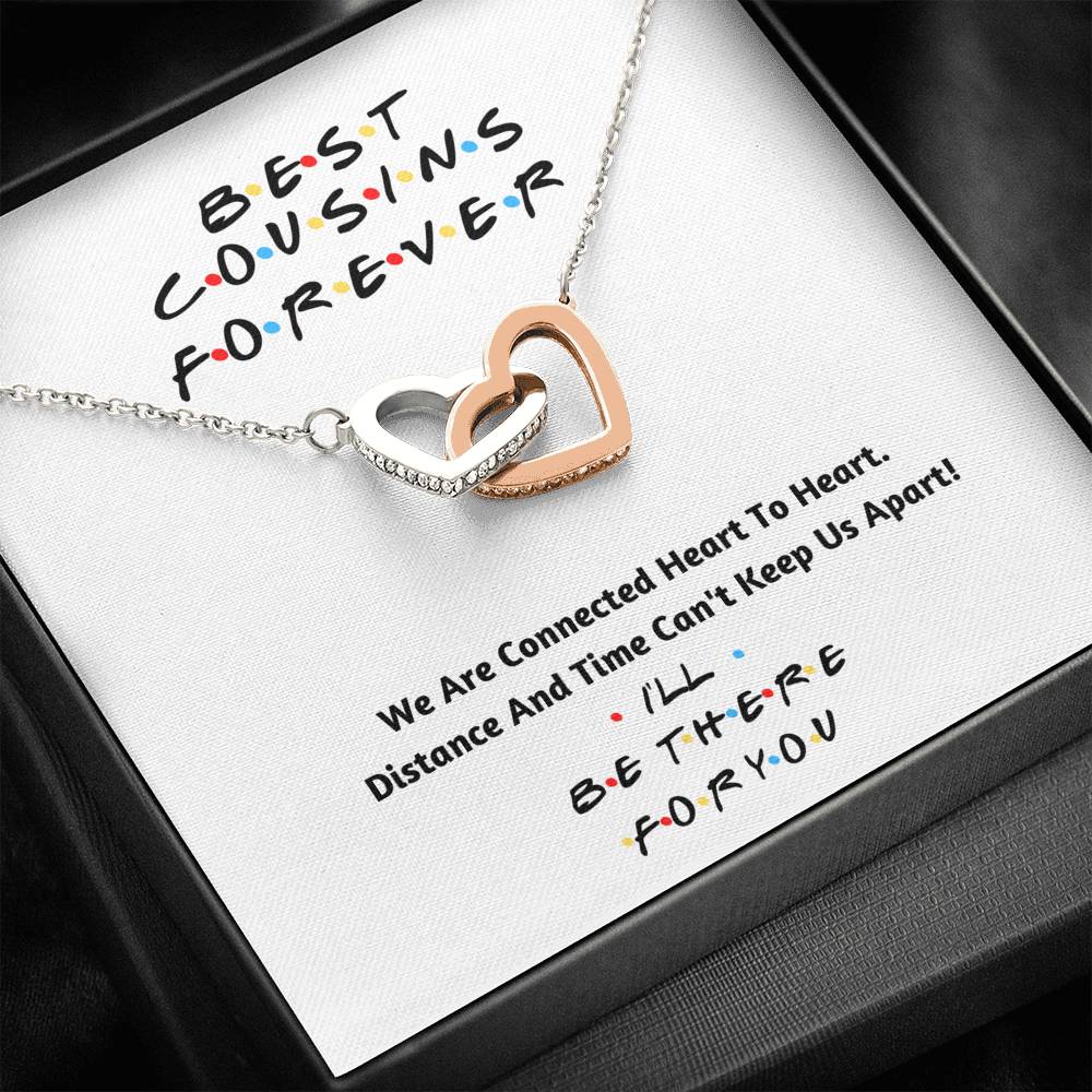 Best Cousins Forver Heart Necklace 1