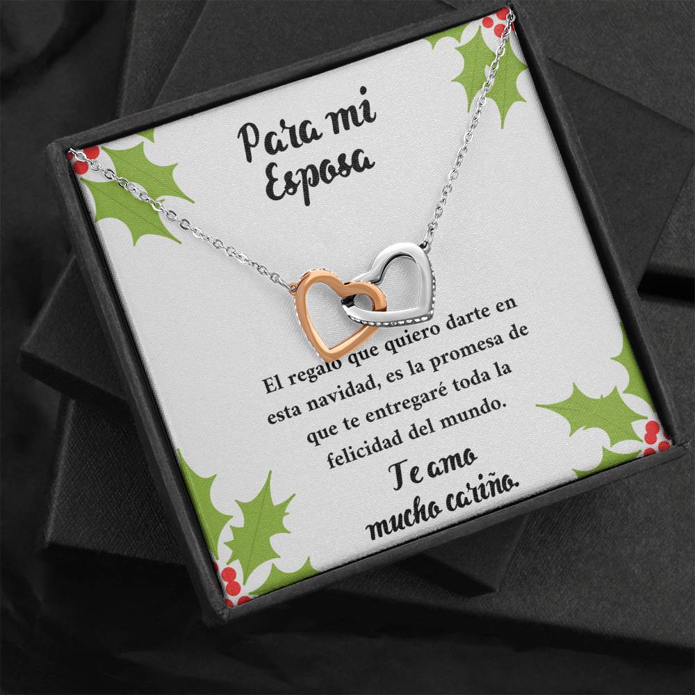 Para mi Esposa te entregaré toda la felicidad del mundo