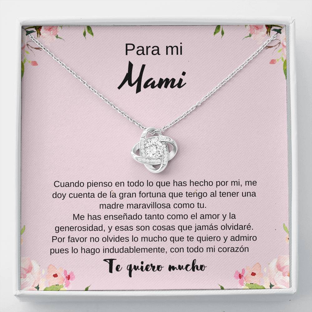 Para mi Mami me has enseñado tanto