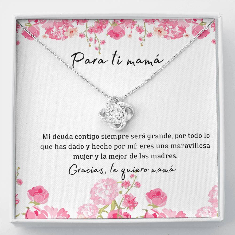 Para ti Mamá - Mi deuda contigo siempre será grande