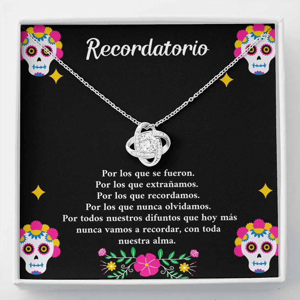 Recordatorio Día de los Muertos