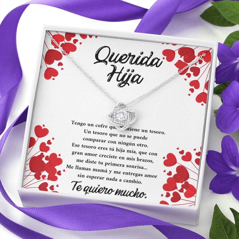 Querida hija - tu eres mi tesoro