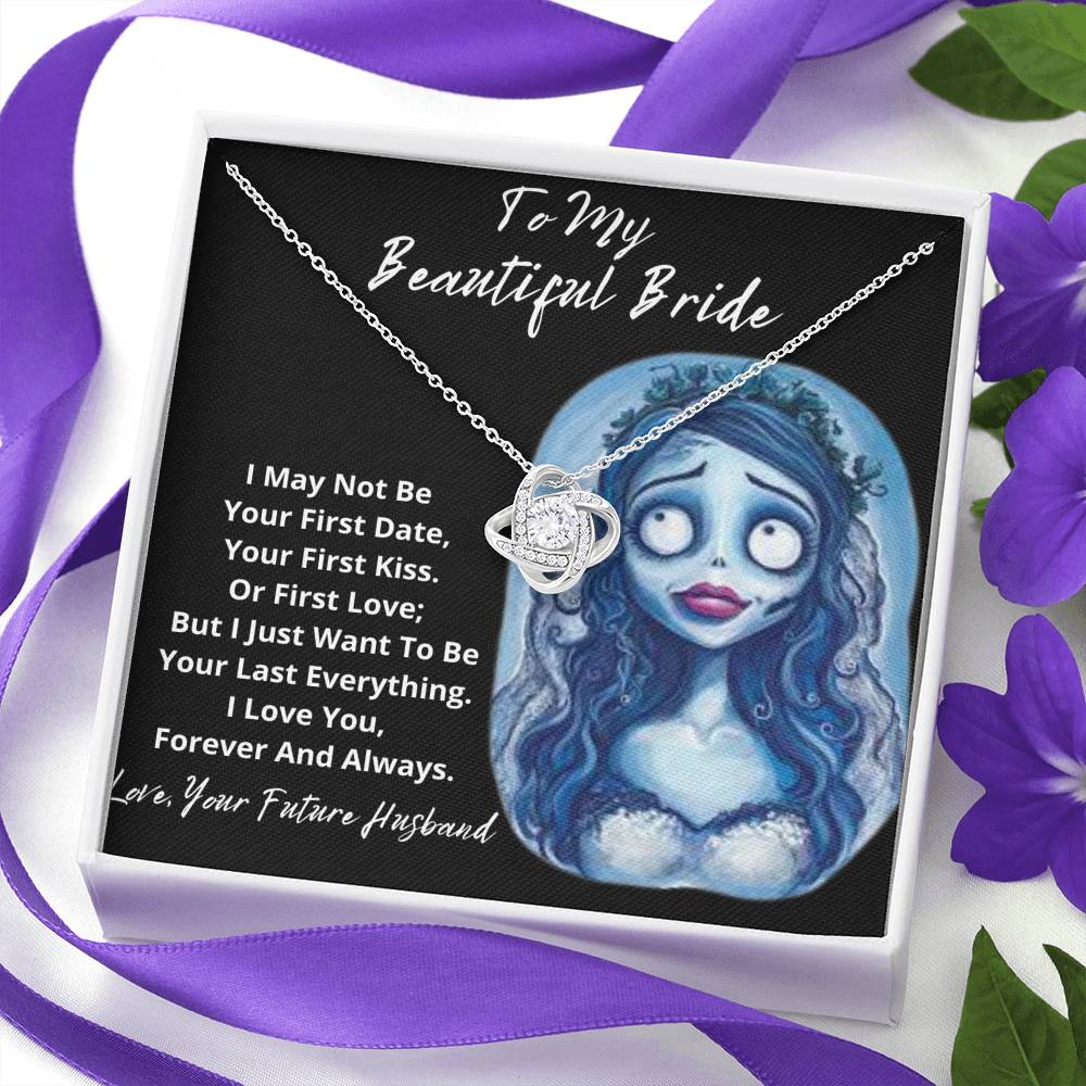Corpse Bride necklace - I want to be your last everything