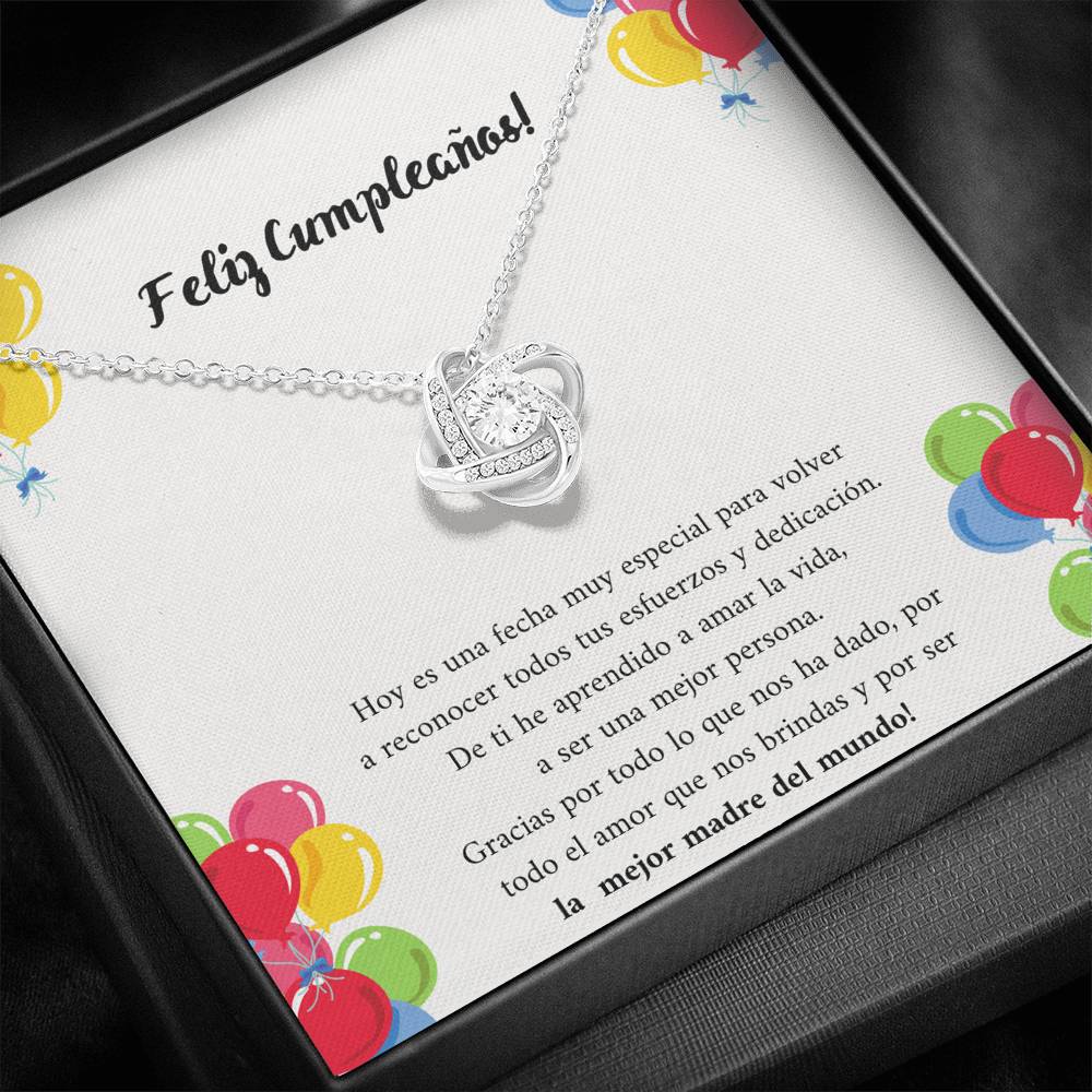 Feliz cumpleaños madre - De ti he aprendido a amar la vida