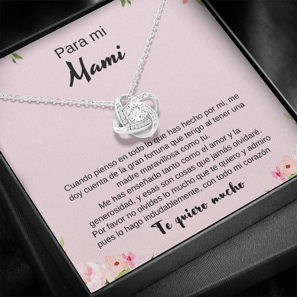Para mi Mami me has enseñado tanto