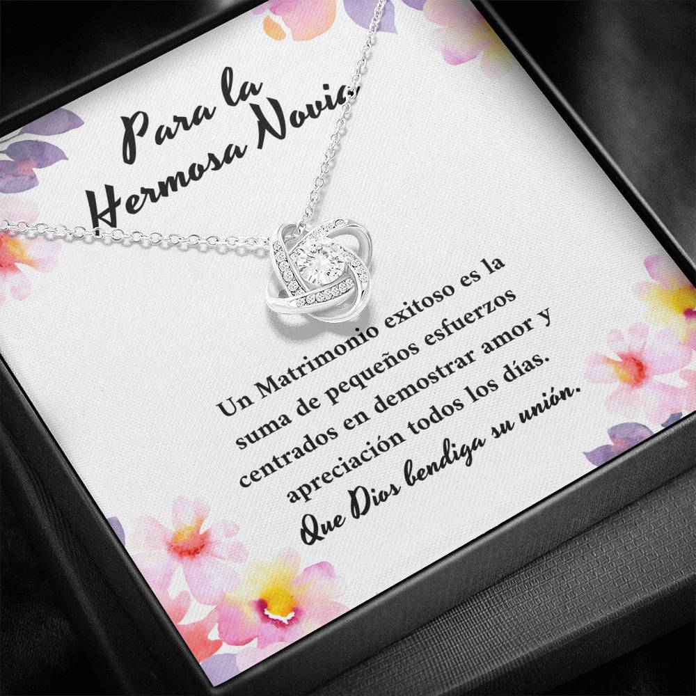 Para la hermosa novia que Dios bendiga su unión