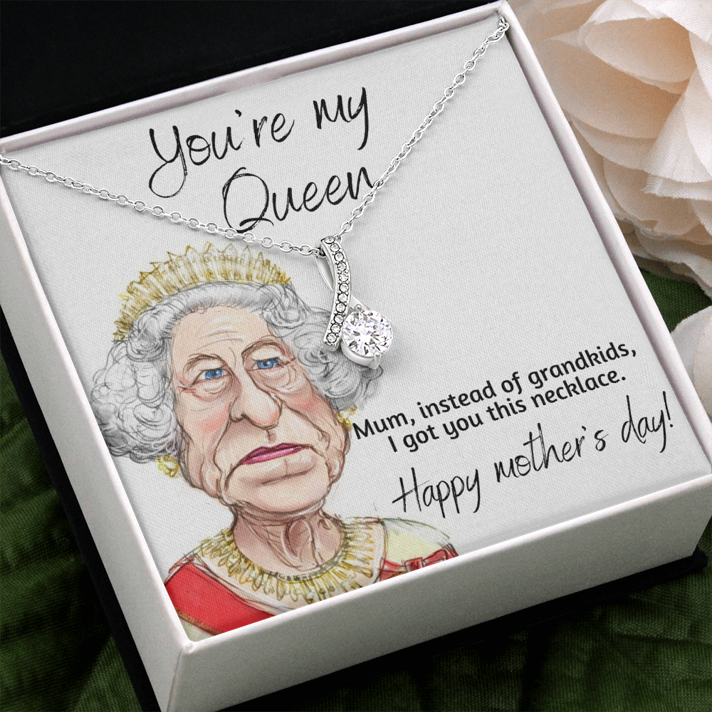 Queen Elizabeth necklace for Mother's day