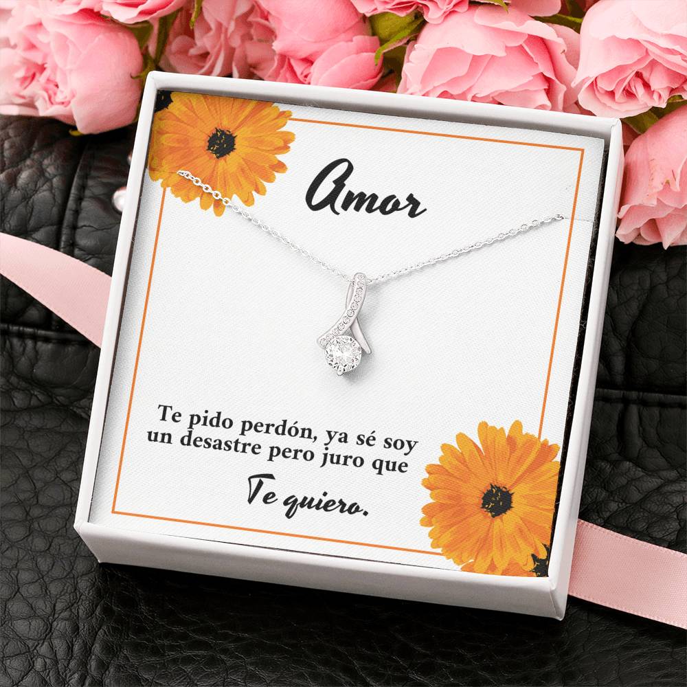 Amor te pido perdón soy un desastre