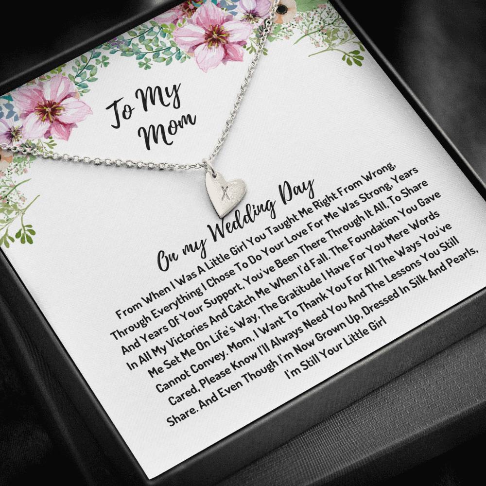 Mother Of The Bride Hearts Necklace- I Am Still Your Little Girl
