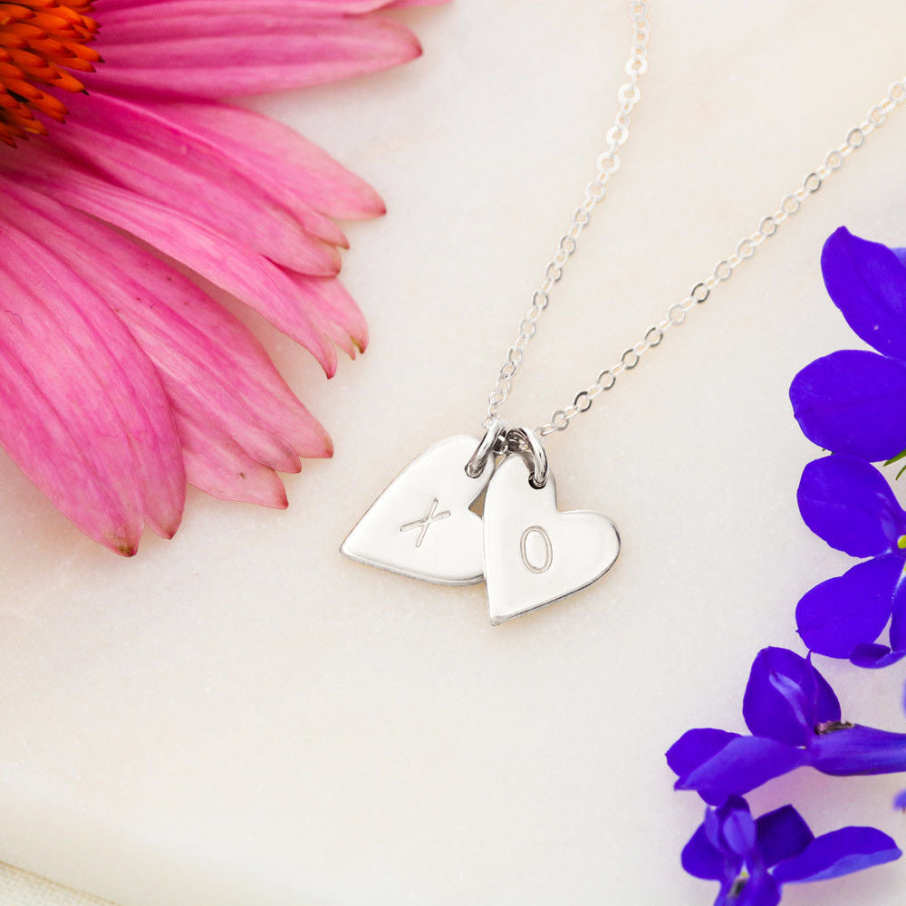 Mom-To-Be Hearts Necklace- Love From Your Tummy