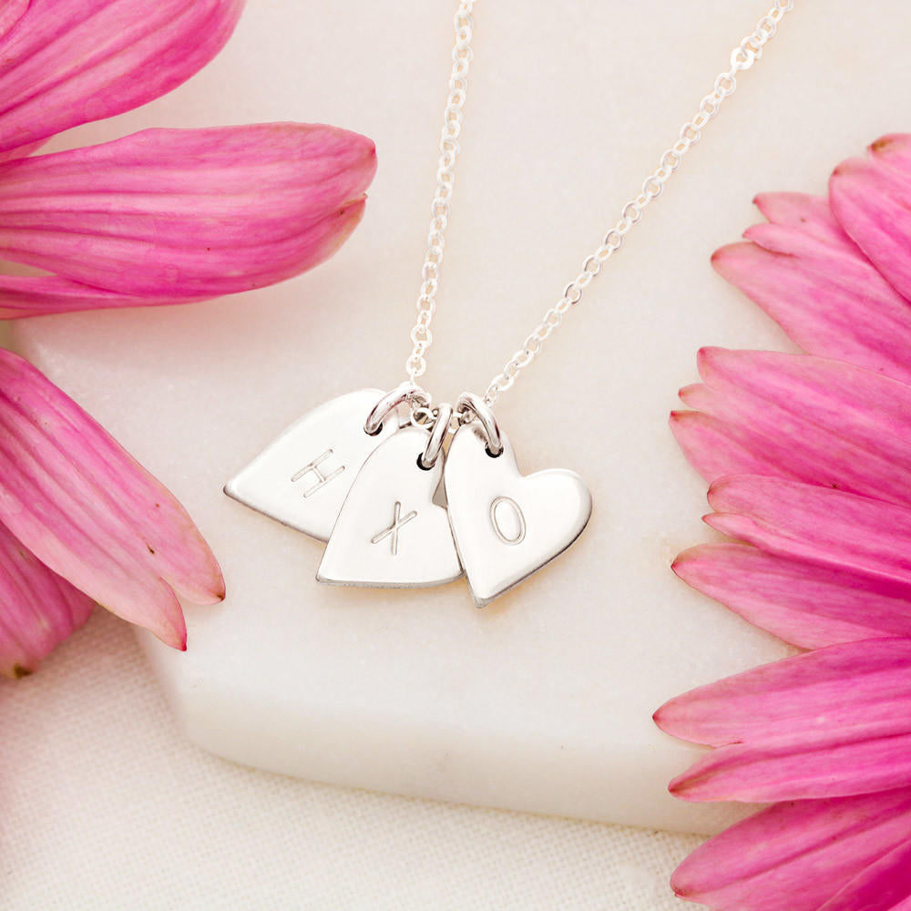 Mom-To-Be Hearts Necklace- Love From Your Tummy